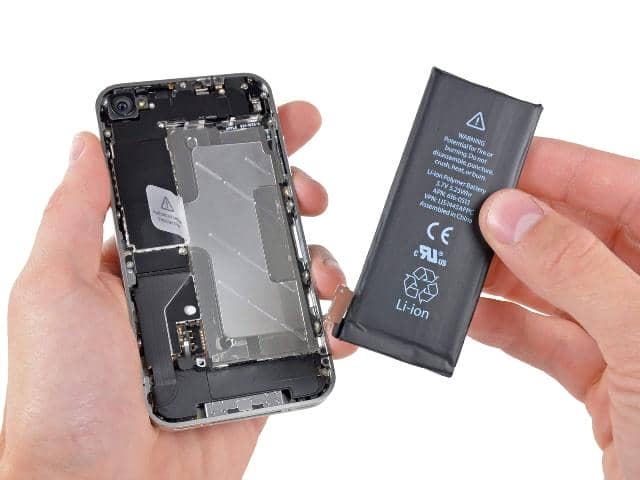 Li-ion cell phone battery