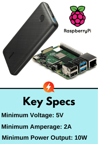 Power Bank for Raspberry Pi