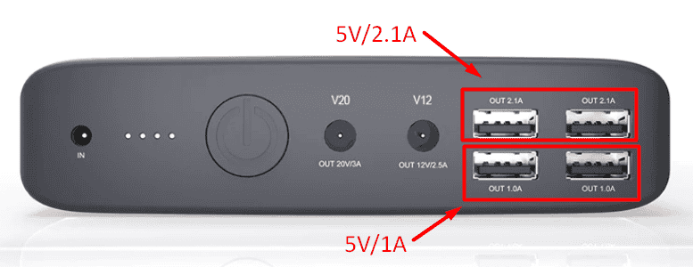 power bank charging slow