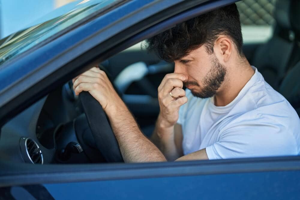 car smells like rotten eggs