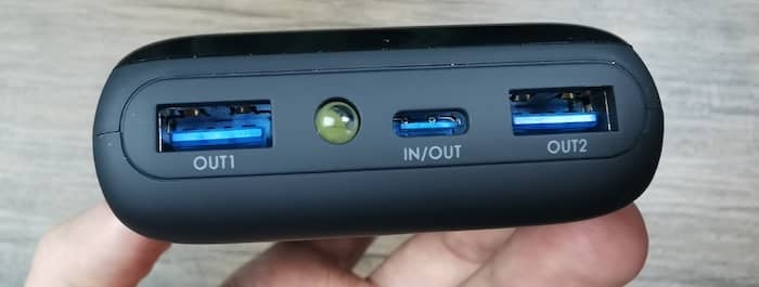 INIU Power Bank Ports
